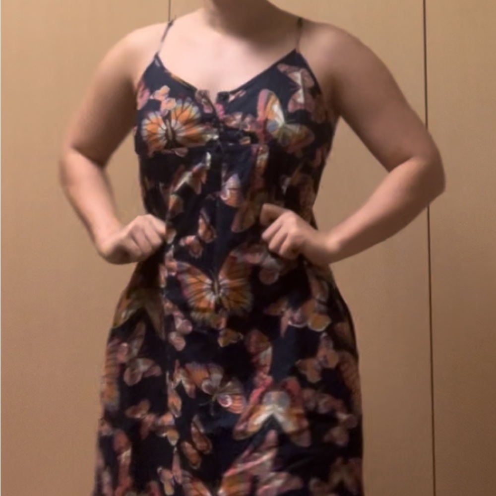 Old Navy Butterfly Dress XL